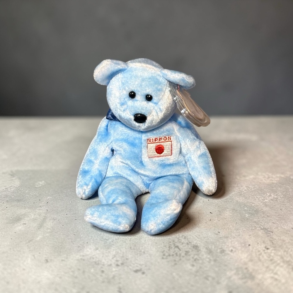 Ty Nipponia the Bear Beanie Baby (Japan Exclusive)